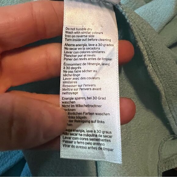 Topshop minty blue maxi dress. Size 2 - Picture 9 of 11